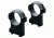 Leupold Sako Ring Mounts, 1in, Medium, Silver - 51719