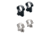 Leupold Sako Ring Mounts, Black, Silver