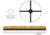 Leupold VX-3HD 4.5-14x40mm Rifle Scope Second Focal Plane, CDS Tri-MOA Reticle, Black,182567