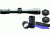 Leupold VX-6HD 3-18x44mm Rifle Scope, 30 mm Tube, Second Focal Plane, Black, Matte, Red FireDot Duplex Reticle, MOA Adjustment, w/ Lens Covers, Sunshade &amp; Scope Cover, 171565-KIT1