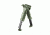 FAB Defense Gen-II Vertical Foregrip w/ Integrated Adjustable QR Bipod, Olive Drab, FX-TPODG2QRG