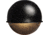 Malibu 7 Watt Black Round Low Voltage Aluminum Outdoor Light,Black 8301-9400-01