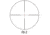 March Scopes Normal Turret 2.5-25x42mm, 30mm Tube, Second Focal Plane, FD-2 Reticle, Black, D25V42IMLFD-2 Reticle