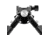 MDT Ckye-Pod Gen2 Bipods, RRS BTC Mount, PRS Legs, Black, 106291-BLK