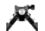 MDT Ckye-Pod Gen2 Bipods, RRS BTC Mount, Standard Legs, Black, 106292-BLK