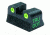 MeproLight Beretta M9/M92 Rear Sight, Green ML10662R.S, EDEMO1