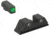 Meprolight Hyper-Bright, Co-Witness Glock Standand Frame, Black Green Ring, 040224318011, 040224318011