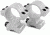 Millett Detachable Aluminum Rings, High, Silver DT00909