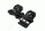 NcSTAR GEN II SPR 30mm Cantilever QR Scope Mount w/ 1in Inserts, Black, VMSPRBV2