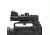 NcSTAR XRS Series 2-7x32 Compact Scope w/ Modular Upper Scope Rings, Black, Blue Ill. Mil-Dot/Waver SECXRSM2732G