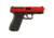 NextLevel Training SIRT 115S Optic Ready Slide Laser Training Pistol, G45/G19X MOS, Red Take Up Laser, Red Shot Indicator Laser, Black/Red, 115S-S2ROR0-00