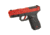 NextLevel Training SIRT 115S Optic Ready Slide Laser Training Pistol, G45/G19X MOS, Red Take Up Laser, Red Shot Indicator Laser, Black/Red, 115S-S2ROR0-00