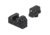 Night Fision Optics Ready Stealth Night Sight Set, Glock 43/43x w/ 507k, Black Front, Black, GLK-003-290-297-ZGZG