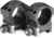 NightForce XTRM 30mm Titanium/Alloy Ring Set, X-Treme, 1.5, 6 Screw, Black, Full-Size, A269