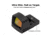NightStar PR17A Ultra-Thin Shake Awake Side Load 1x17mm Reflex Red Dot Sight