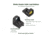 NightStar PR17A Ultra-Thin Shake Awake Side Load 1x17mm Reflex Red Dot Sight