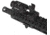 Nightstick Long Gun 1 x CR123 LED Compact Weapon Light, 550 Lumens, IPX-7 Waterproof, Anodized, Black, LGC-550XL