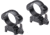 Nikko Stirling Weaver Mount, 30mm, Low, Matte Black, NSMQR34WM