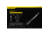 Nitecore MT06MD 180 Lumen Nichia 219B 2xAAA LED Penlight, Pupil Gauge, Black, 6952506404582