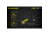 Nitecore NL1665R 650mAh USB Rechargeable 16340 Battery, Yellow, 6952506492411