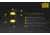 Nitecore NL1826R 2600mAh USB Rechargeable 18650 Li-ion Battery, Yellow, 6952506492299
