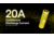 Nitecore NL2160HP 6000mAh Rechargeable 21700 Battery, Black/Yellow, 6952506496426