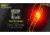 Nitecore NU05 v2 High Performance LED Rechargeable Red White Safety &amp; Signal Light, White/Red, 40 Lumens, Black, 6952506407286