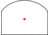 Noblex-Docter Optics Sight III Red Dot Sight, Illuminated 3.5 MOA Dot, Black, 55707