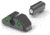 North Forest Arms Glock Slimline Tritium Dual Picture Sight, White, 12001