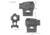 Northtac Ronin P12 1x20mm Red Dot Sight, Matte, Black, P12C