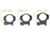 ODIN Works Scope Rings 30 mm - High, Black, SR-30MM-HIGH
