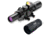 OP Exclusive - Burris 1X-4X-24mm ill,FFire3, PEPR Rifle Scope, Blk Out, 200465 w/ Trybe Optics Enhancer - Magnification Doubler