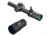 Swampfox Tomahawk LVPO Rifle Scope, 1-8x24mm, 30mm Tube, Second Focal Plane, Illuminated Guerrilla Dot BDC Reticle, Black, ATK18241-B w/ TRYBE Optics Enhancer - Magnification Doubler