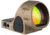 Trijicon SRO 1x25x22.5mm Red Dot Sight 1.0 MOA Red Dot, Adjustable LED, Coyote Brown Anodized, SRO1-C-2500021