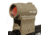 OpticsPlanet Exclusive Holosun 403GL 1x 2 MOA Aluminum Micro Red Dot Sight,Flat Dark Earth, HS403GL FDE
