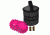 Powerflare PF-200 Softpack,  2 Safety Lights,Infrared LED,Black Bag,2 Batteries, Hot Pink Shell SP2BK-I-HP