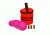 Powerflare PF-200 Softpack,  3 Safety Lights,Infrared LED,Red Bag,3 Batteries, Hot Pink Shell SP3R-I-HP
