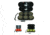 PowerFlare PF-200R Rechargeable Safety LED Light Kit, Pack of 6, Olive Drab, Orange, Yellow
