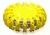 Powerflare PowerFlare PF-200R Rechargeable Safety LED Light Kit, Pack of 6, Yellow Shell, Red/Blue LED, HD Magnetic Base w/ CR123 Battery PF6P-210RM-RB-Y