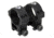 Precision Reflex 34mm Aluminum Rings, Standard, Black, 01-034-02