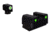 Rival Arms Tritium Night Sights Tritium Green with White Outline, Black, RA-RA2B231S