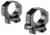 Ruffs Precision Manufacturing Precision Co-Linear Bubble Level 35mm Riflescope Ring, High - 1.25, Set of 2, Black, CLR-35125