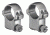 Ruger M77 Riflescope 5K High &amp; 6K X-High Ring Set, 1 Inch, 52-62mm, Stainless Steel, 90408