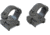 Sako Optilock Ring and Base Set - Phosphate Finish - 1in. Diameter - LOW fits Picatinny rails S180F919