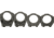 Seekins Precision 34mm Tube Rifle Scope Rings, 1.45in AR High, 4 Cap Screw, 0010630012 - F