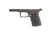 Sharps Bros. Aluminum Grip Module, Fits Ruger RXM, 7075 Aluminum Grip Frame, Cerakote Finish, Bronze, Black Aluminum Grip Panels, SBGM27
