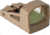 Shield Sights Compact Reflex Mini Red Dot Sight, 8 MOA Dot Reticle, RMSC-4MOA Glass Lens, FDE, RMSC-8-MOA-G-FDE