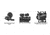 SIG SAUER Romeo-MSR 1x20mm Compact Red Dot Sight and Juliet5 5x Micro Magnifier Combo, Black, SORJ72501