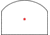 SIG SAUER SIG AIR Reflex Sight, 1x23mm, 3 MOA Red Dot Reticle, Black, AIR-REFLEXSIGHT