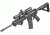 SightMark Core TX 2.5-10x32DCR .223/.308 BDC Dual Caliber Rifle Scope SM13073DCR